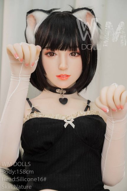 WMDOLL #16 明日香 158cm 可愛い シリコンヘッド＋TPEボディ ラブドール良乳-2