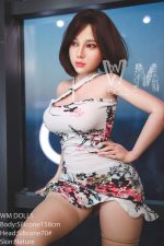 WMDOLL #70 绫野 158cm セクシーリ シリコン製 ラブドール良乳-4