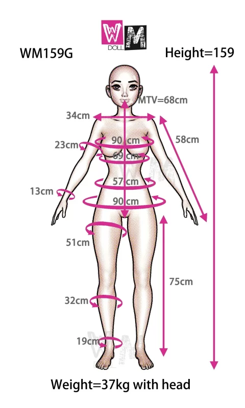 WMDollラブドール-159G