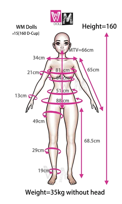 WMDollラブドール-160D