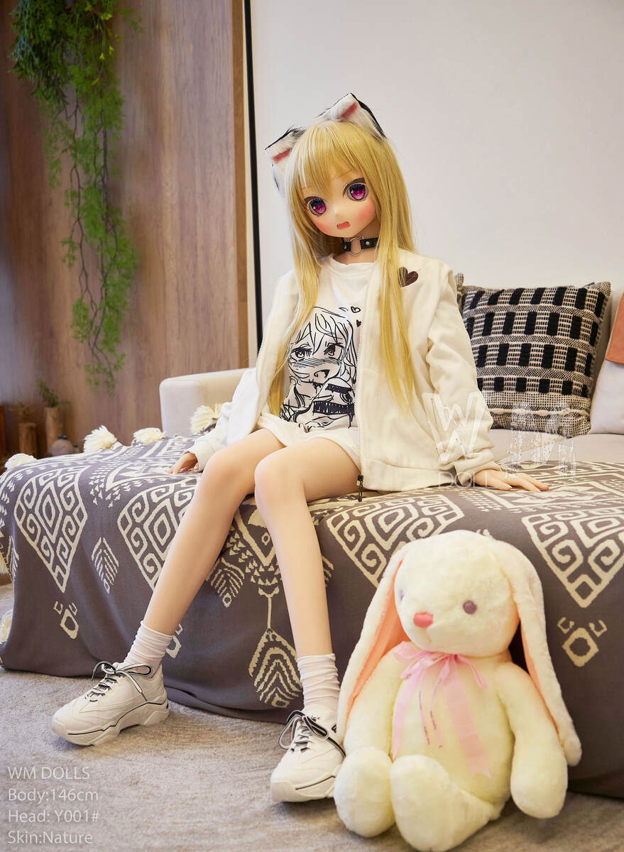 WMDOLL #Y001 はな 146cm 可愛い ビニール製ヘッド+TPE製ボディ ラブドール良乳