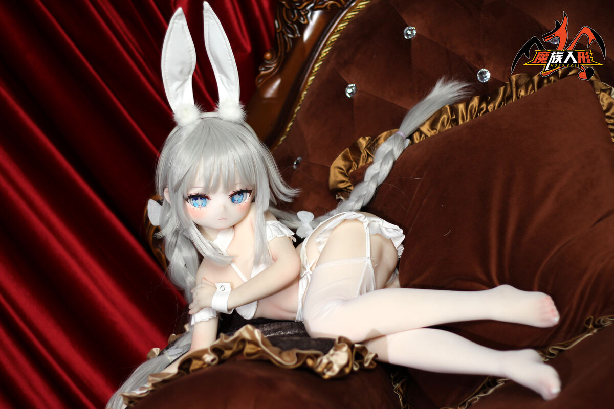 MOZUDoll 白兔 85cm 可愛い ビニールヘッド＋TPEボディ ラブドール貧乳