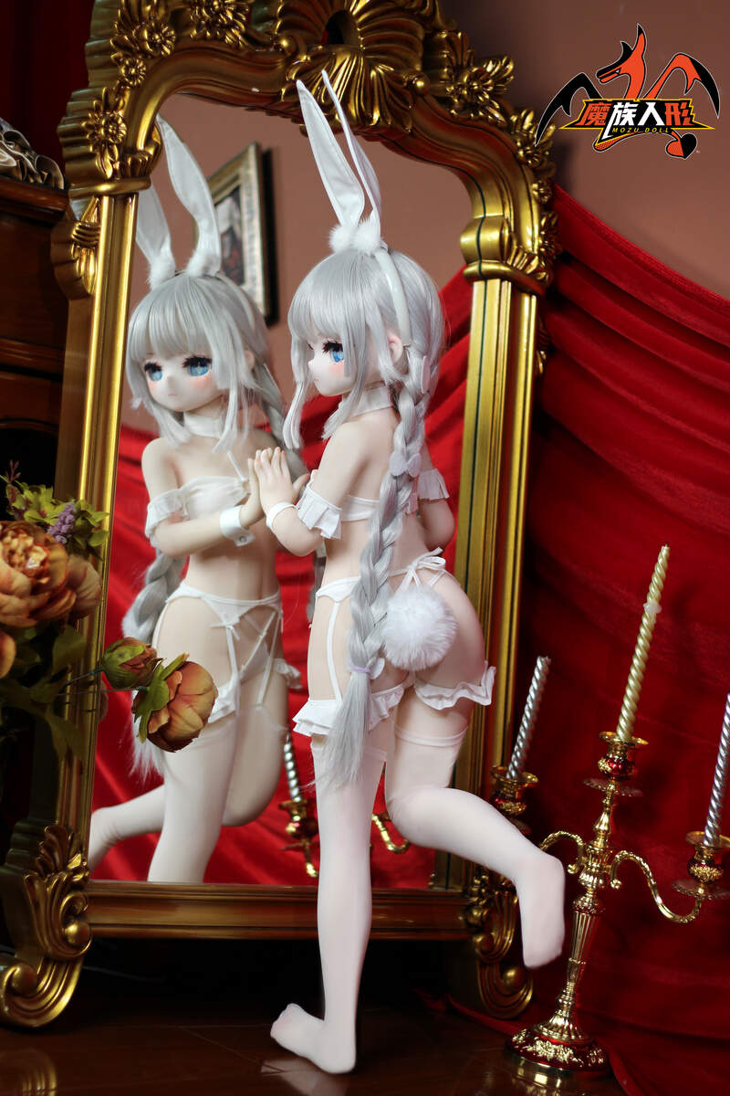 MOZUDoll 白兔 85cm 可愛い ビニールヘッド＋TPEボディ ラブドール貧乳