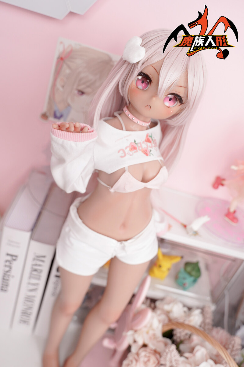 MOZUDoll 小黑 65cm 可愛いフルシリコン製 ラブドール貧乳