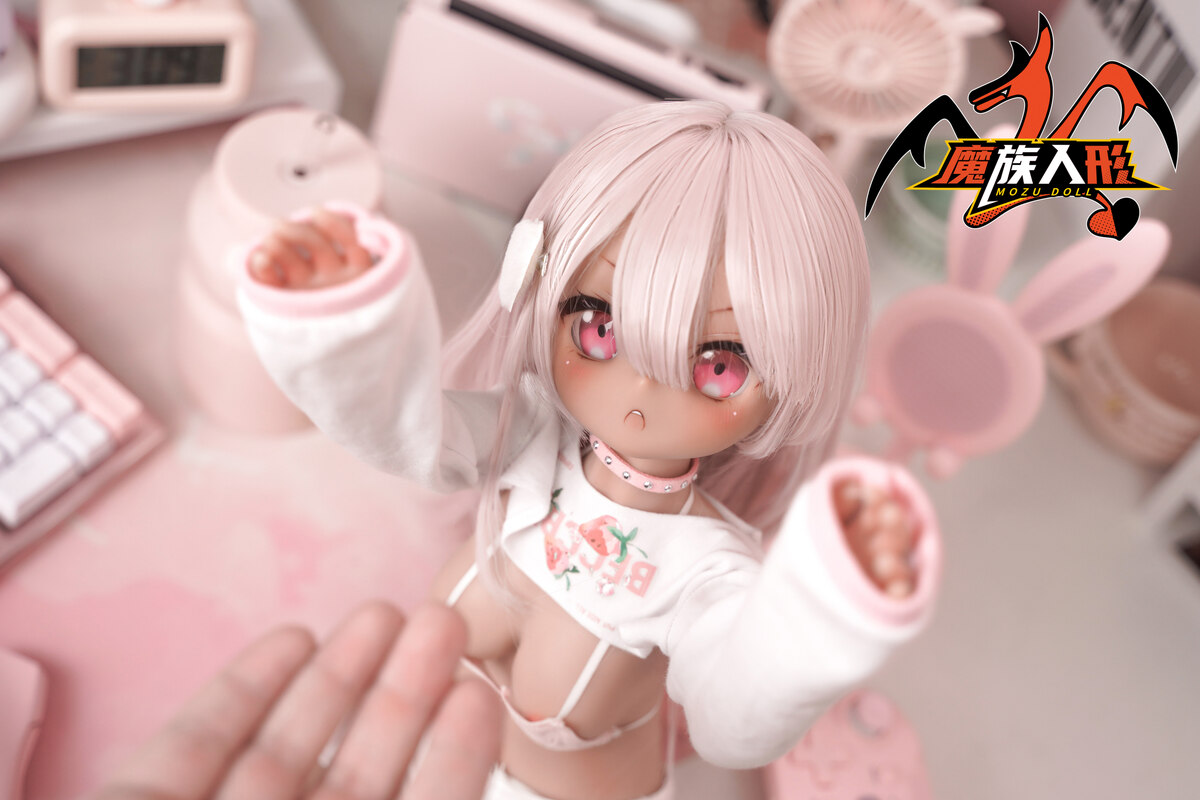 MOZUDoll 小黑 65cm 可愛いフルシリコン製 ラブドール貧乳