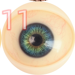 ブラウンに充血付き11