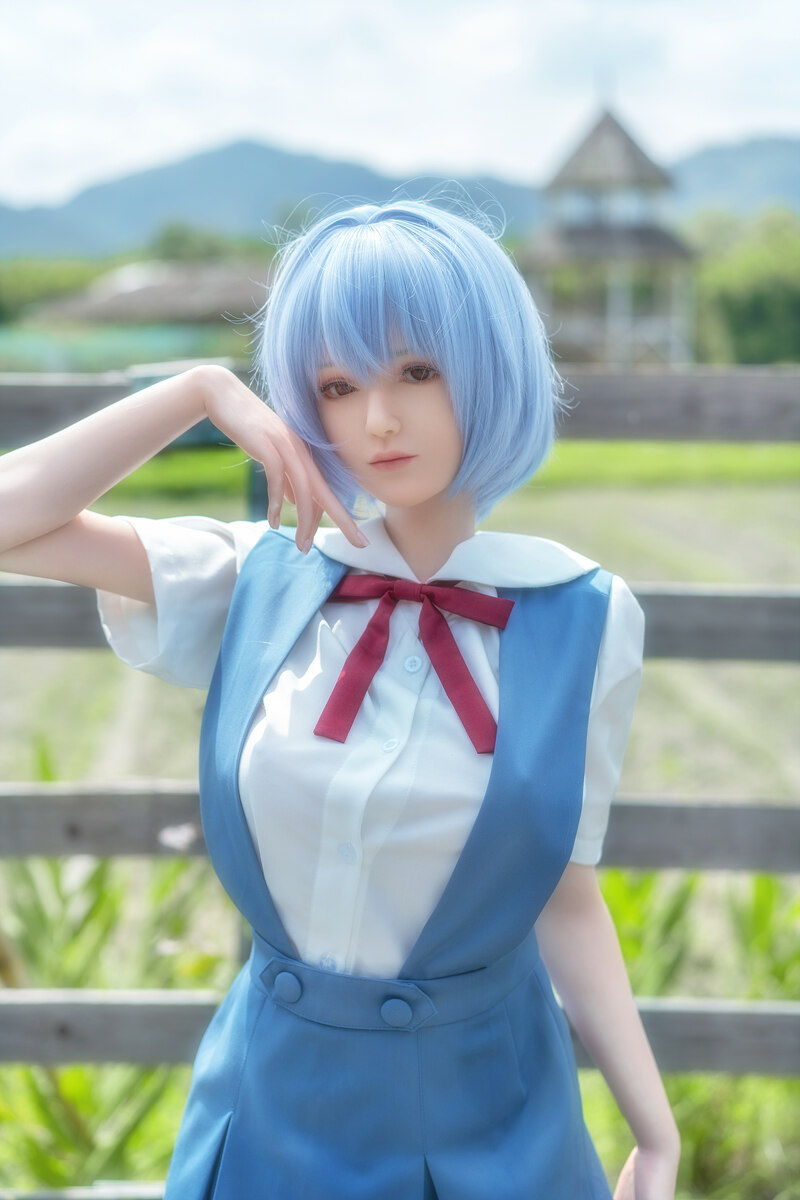 Gamelady #03-1 Rei Ayanami 156cm 可愛い フルシリコン製 ラブドール良乳