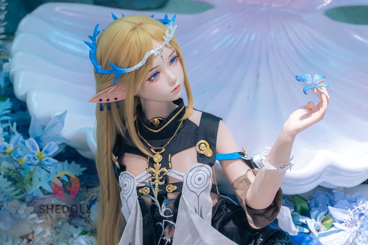 SHEDOLL 艾琳 152cm エルフ シリコンヘッド＋TPEボディ ラブドール貧乳