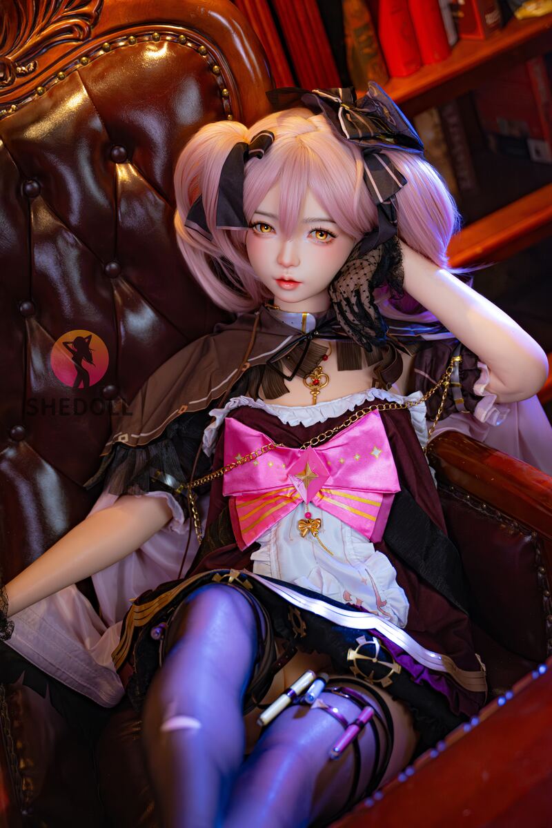 SHEDOLL 洛小夕 152cm 熟女 シリコンヘッド＋TPEボディ ラブドール貧乳